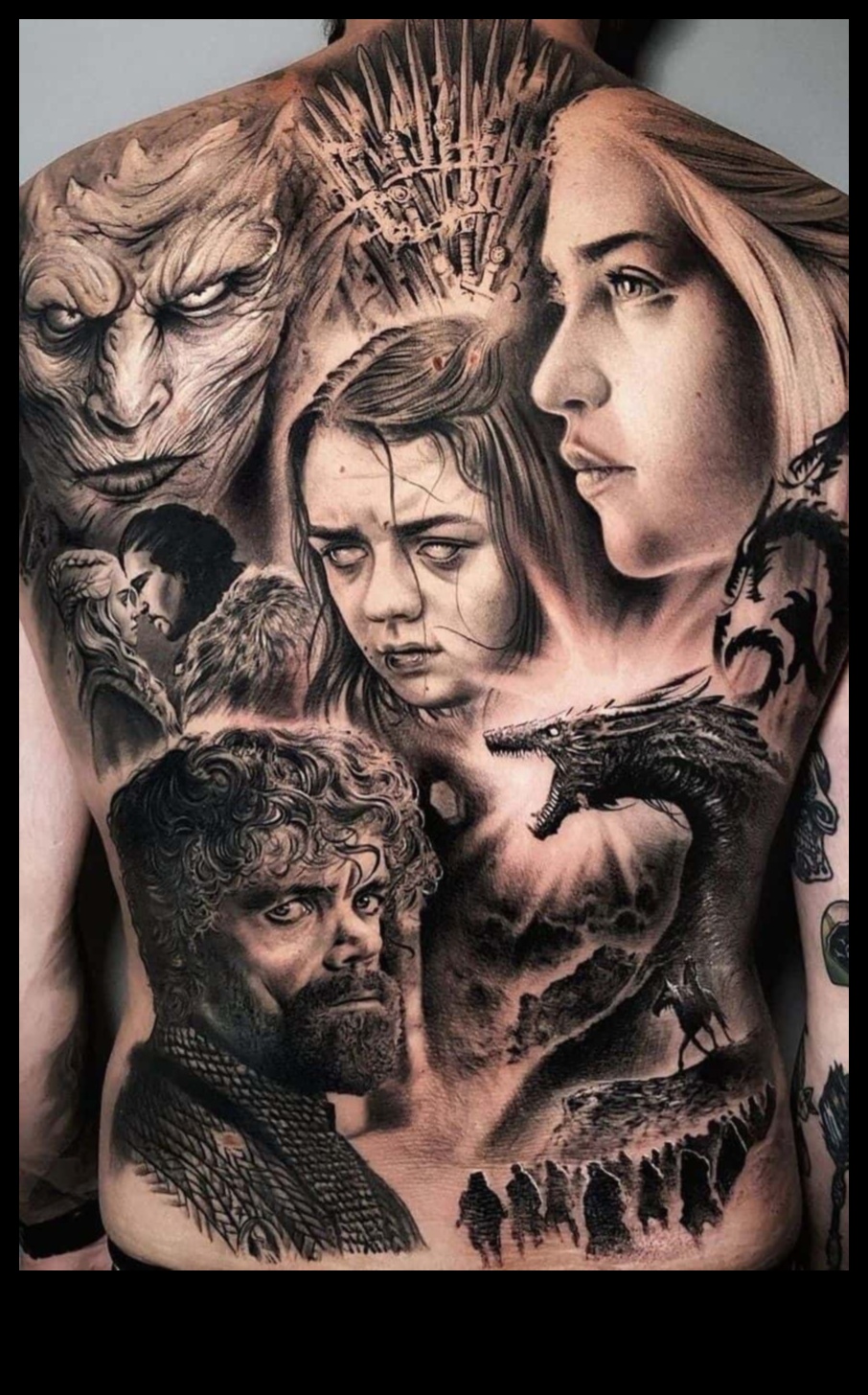 Epic Backdrops: Unveiling the Grandeur of Back Tattoo Narratives