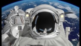 Beyond Earth's Horizon: Aboard Spaceships with Astronauts